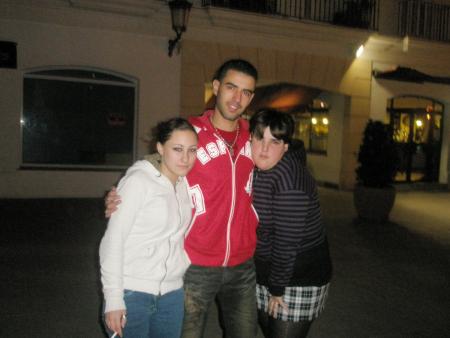 yo con los amigas de me sobrina