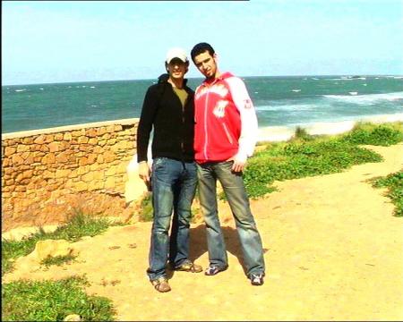 moi avec ch�r hassan(jokh) lol