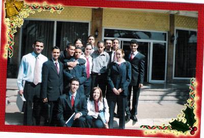 moi avec mes  coleges de centre acoter de hotel suisse