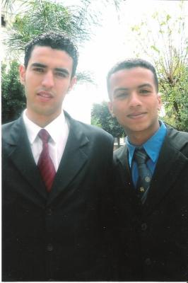 moi et mon ami marouan au centre